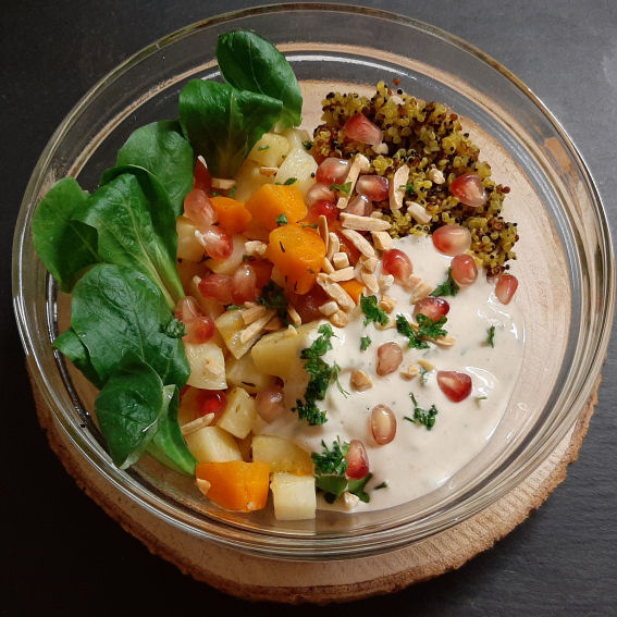 QuinoaSellerieBowl Lilly Koch Essen mit Herz ️